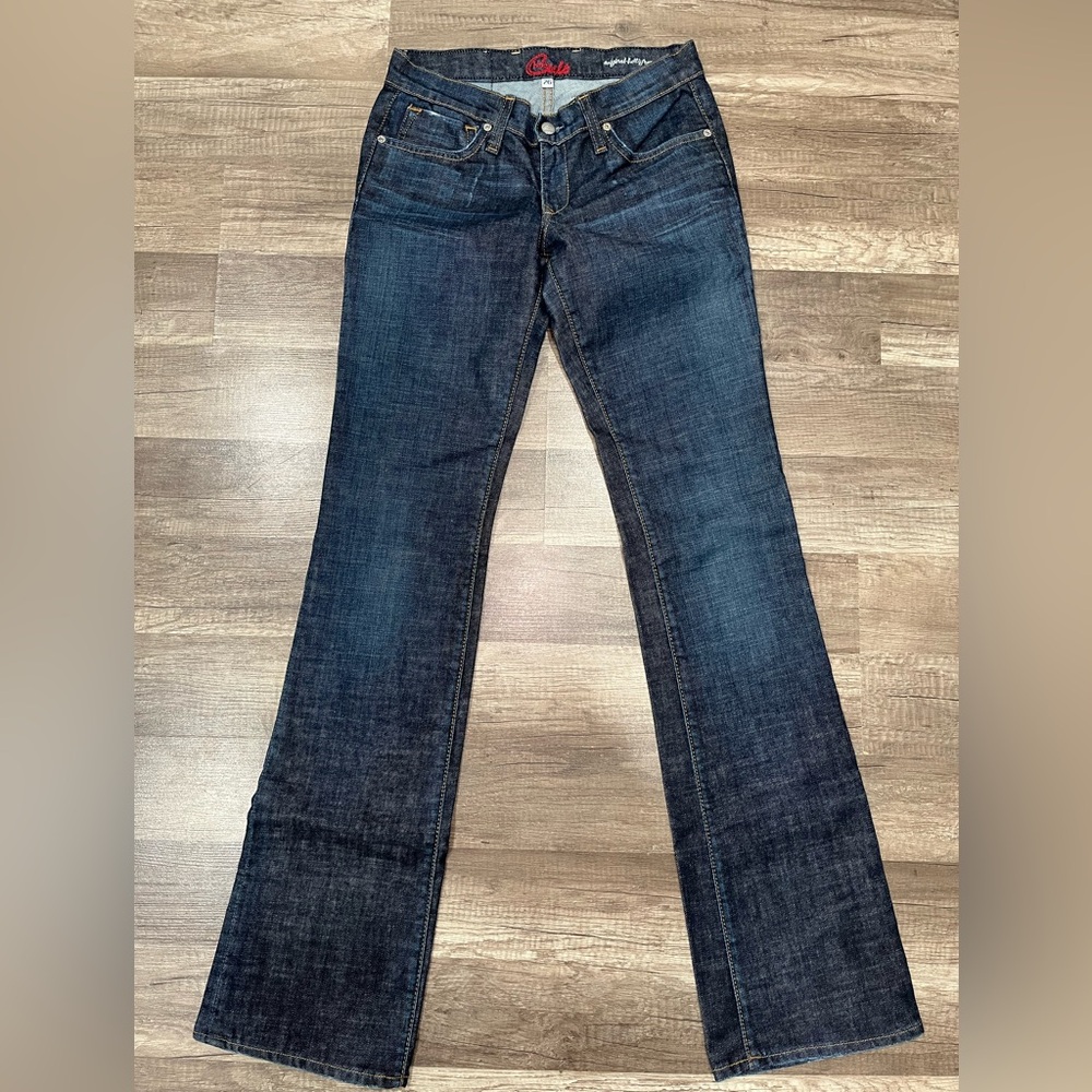 Blue Cult Jeans Women’s 26 Bootcut Dark Wash Made in USA
